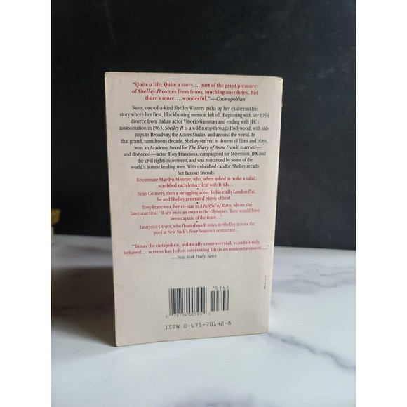 Shelley II : Middle of My Century by Shelley Winters (1990, Mass Market,... - Picture 9 of 10